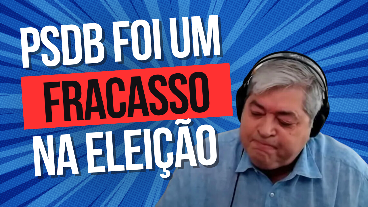 O PSDB está INDO A FALÊNCIA e senador fala sobre fusão com outro partido