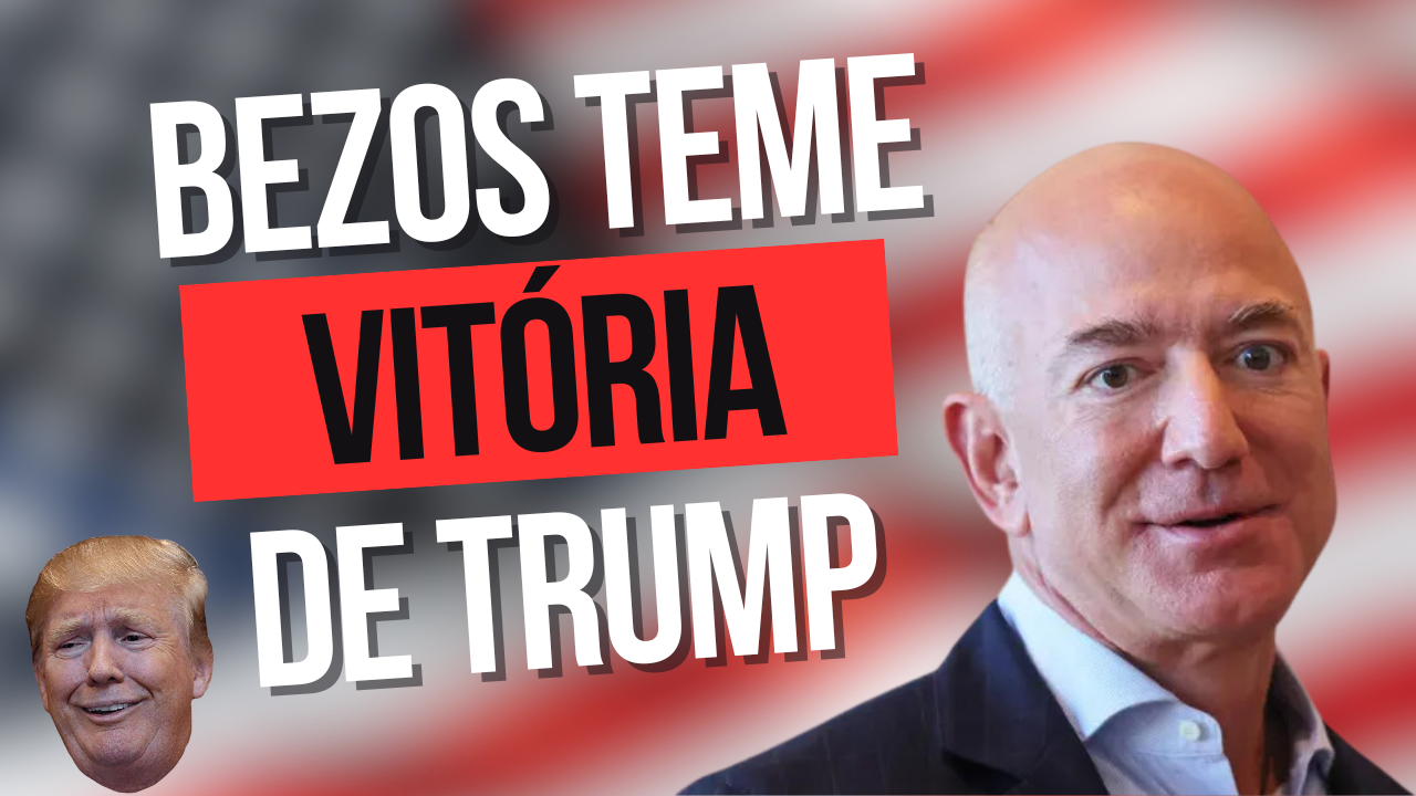 JEFF BEZOS, dono do 'WASHINTON POST', defende jornal por NÃO APOIAR Kamala mesmo que perca 200 mil assinaturas