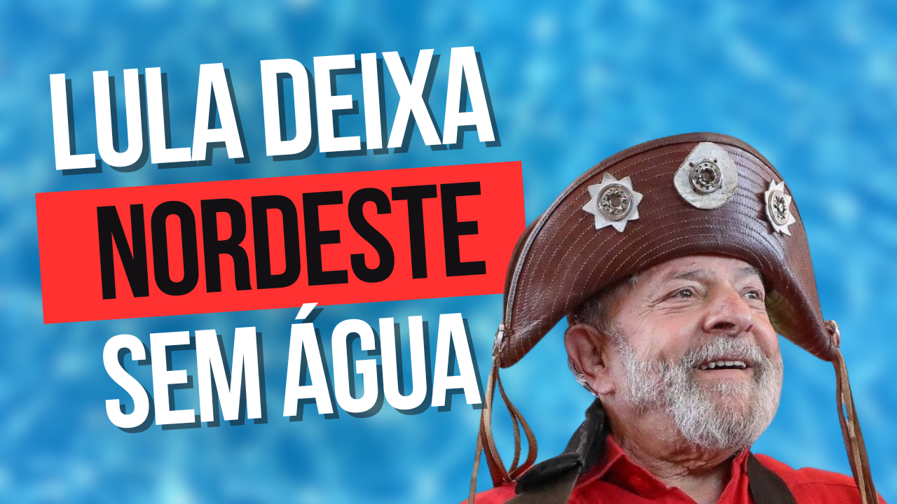 Paraíba morre de sede enquanto Lula gasta em cascata para Jabutis!