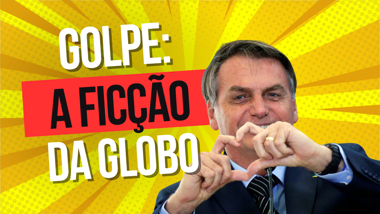 Globo faz encenação sobre indiciamento de Bolsonaro