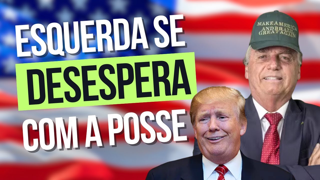 Convite de Trump a Bolsonaro para posse presidencial causa alvoroço na esquerda