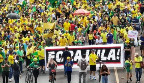 Brasília é tomada por protestos contra Lula e Moraes no feriado da Independência