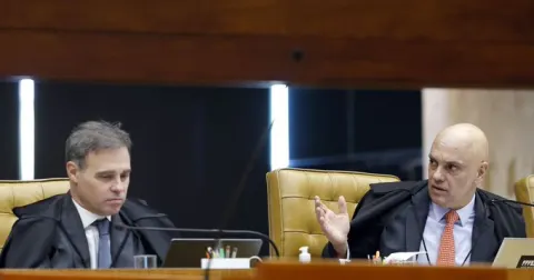 Nas redes, 77% das menções rejeitam Moraes e superam polarização crescente sobre Mendonça