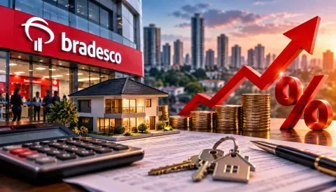 Um dia após as eleições, Bradesco eleva juros do crédito imobiliário a até 18,5% ao ano