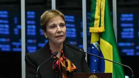 Tereza Cristina rebate apoio de União Brasil e PP a Alcolumbre e indica que será candidata à presidência do Senado