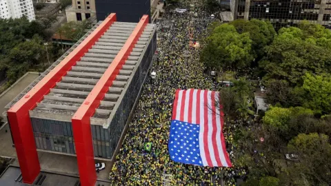 &quot;Essa manifestação está prometendo, hein?