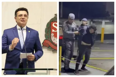 Marcelo Aguiar, deputado estadual preso por disparar arma em SP