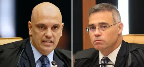 Guerra total no STF: Alexandre de Moraes abre investigação contra André Mendonça no inquérito das fake news