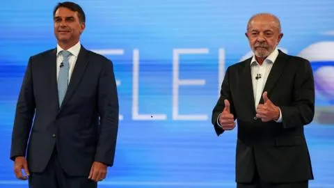 Debate na Globo AO VIVO: Lula e Flávio Bolsonaro se enfrentam antes do 2º turno; acompanhe - BBC News Brasil.