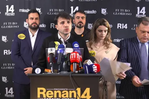 Renan Santos repudia agenda de Marinho com Gilmar Mendes