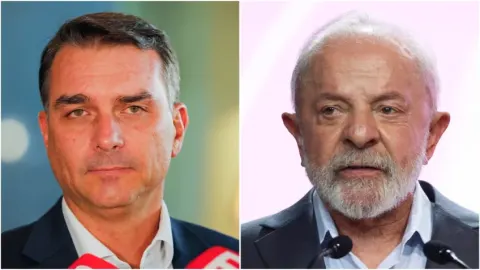 Flávio tem 50,3% dos votos válidos contra 49,7% de Lula, diz BTG/Nexus