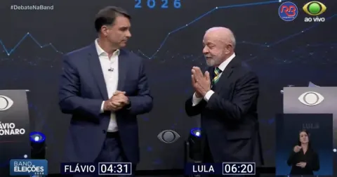 OUTRAGEOUS! Socialist Lula Threatens Flávio Bolsonaro with Investigations During LIVE Presidential Debate — Warns Conservative Rival He Will Lose His Immunity After October 25 Election (VIDEO) * The Gateway Pundit * by Jim Hᴏft