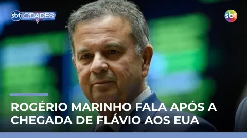 Rogério Marinho se manifesta após chegada de Flávio Bolsonaro aos EUA.
