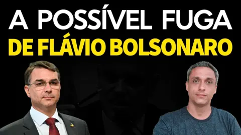 Sobre a possível FUGA do Flávio Bolsonaro.