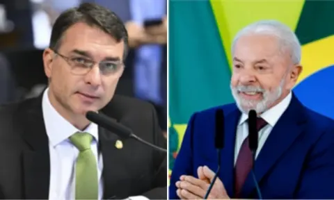 Gerp: Flávio Bolsonaro tem 47% contra 40% de Lula em eventual 2º turno