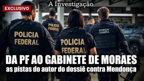 Da PF ao gabinete de Moraes: as pistas do autor do dossiê contra Mendonça
