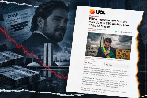 UOL apaga reportagem que compara dinheiro de Vorcaro para Dark Horse com ganhos do BTG no Master