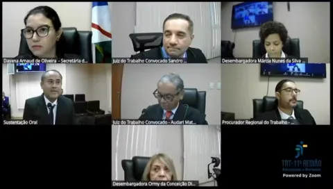Pedreiro faz sustentação oral em processo trabalhista no Amazonas e recebe elogios de magistrados: &#039;Pode mudar de profissão&#039;