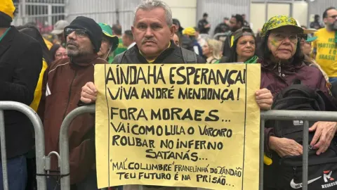 Veja imagens do ato contra Lula e Moraes na Paulista