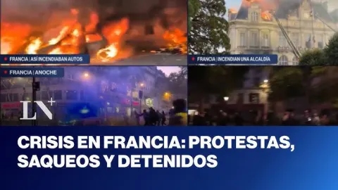 Crise na França: protestos, saques e detidos.