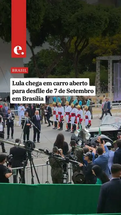 Lula, um desfile diante de um vazio