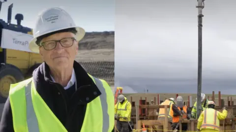 Bill Gates inicia a construção de um reator nuclear: ele fornecerá energia para 400 mil residências