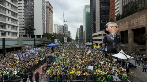 “Vai, Mendonça!”: veja fotos das manifestações de 7 de setembro