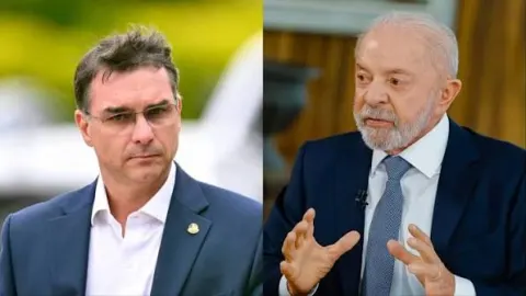 Flávio aciona TSE contra Lula por rede digital de R$ 5,2 milhões