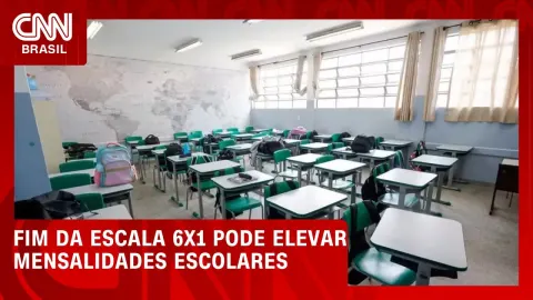 Fim da escala 6x1 pode elevar mensalidades escolares até 23%, aponta estudo