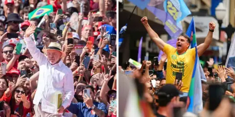 Lula quase quintuplica engajamento diário no 2º turno; Flávio ganha seguidores mais rápido