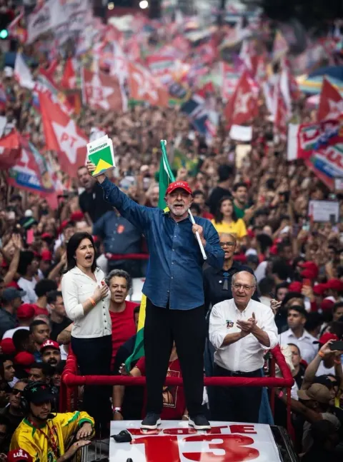 A foto mais emblemática da esquerda destas eleições