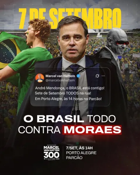 7 DE SETEMBRO, TODOS NA RUA  