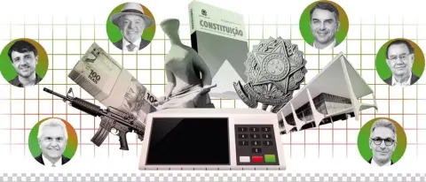 Corrupção e defesa da democracia são temas que pesam mais na decisão do voto para presidente, aponta Quaest
