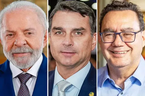 Datafolha: Lula tem 38% e Flávio Bolsonaro, 33% no 1º turno; Cury vai a 8%