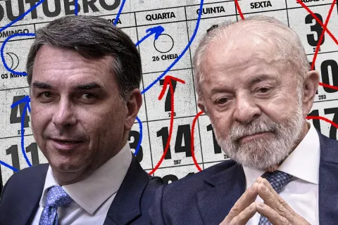 BTG/Nexus: a 6 dias do 2º turno, Flávio tem 50,3% e Lula, 49,7%
