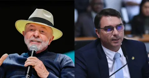 Datafolha: Lula tem 46% das intenções de voto no 2º turno; Flávio, 44%