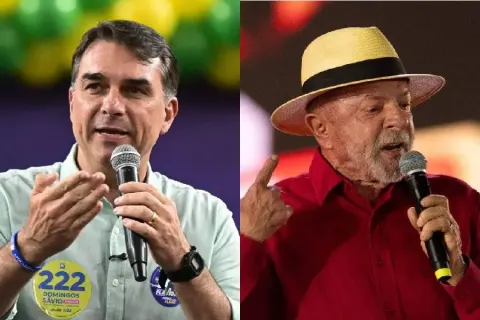 A nova pesquisa Quaest sobre a disputa Flávio x Lula a quatro dias do 2º turno