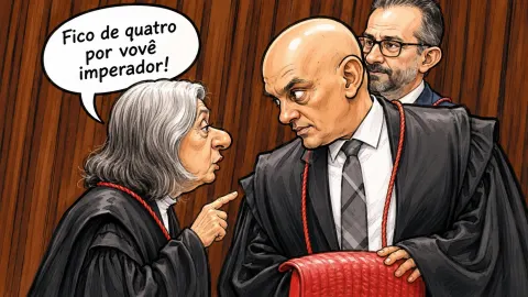 Cármen Lúcia procura Moraes e presta solidariedade em meio à crise no STF