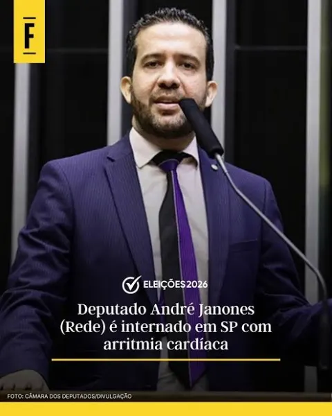 André Janones é internado na UTI de hospital em SP após debate na Band