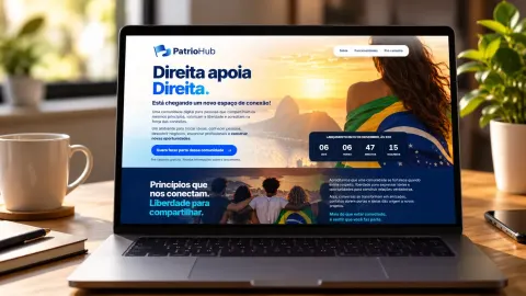 Direita apoia Direita: PatrioHub abre em 2/11 rede de conexões e negócios