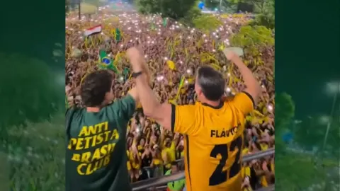 Com Nikolas e Pavanato, Flávio reúne multidão em Manaus...