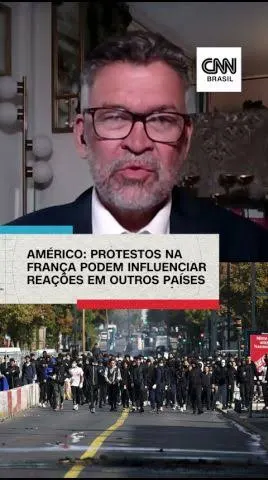  Américo: &quot;Protestos na França podem influenciar reações em outros países&quot; - (O Welfare State só existe mediante ajuste fiscal, excluindo os gastos militares da guerra). 