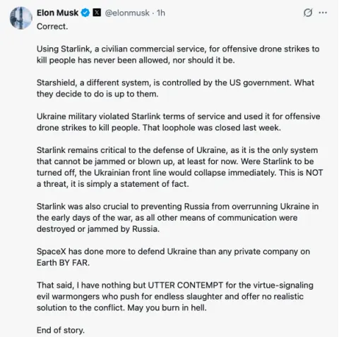 Por isso Musk fica puto quando os europeus falam em refazer contratos apenas para empresas europeias, e por isso os gigantes tecnológicos americanos estão nervosos