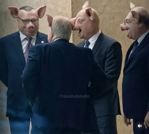 Vídeo compara ministros do STF a porcos de livro de George Orwell