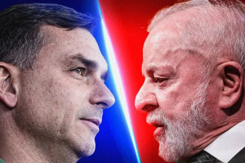 Quaest: Flávio Bolsonaro tem 45% e Lula, 44%, no 2º turno